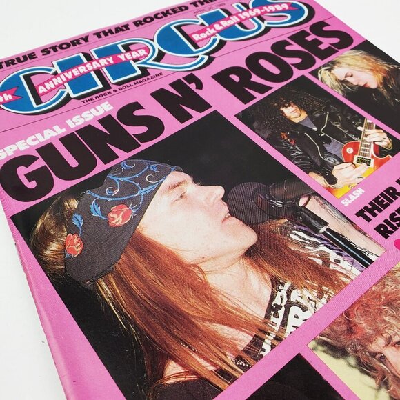 Circus Magazine Metallica Guns n Roses Headbangers' Ball Apr. 1989 Unread Stock - Picture 10 of 10